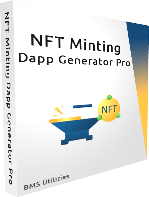 NFT Minting Dapp Generator Boxshot