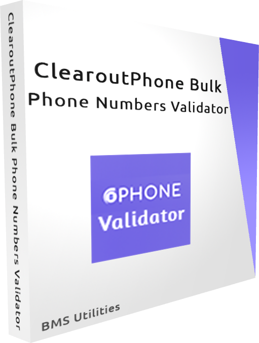ClearoutPhone Bulk Phone Numbers Validator Boxshot