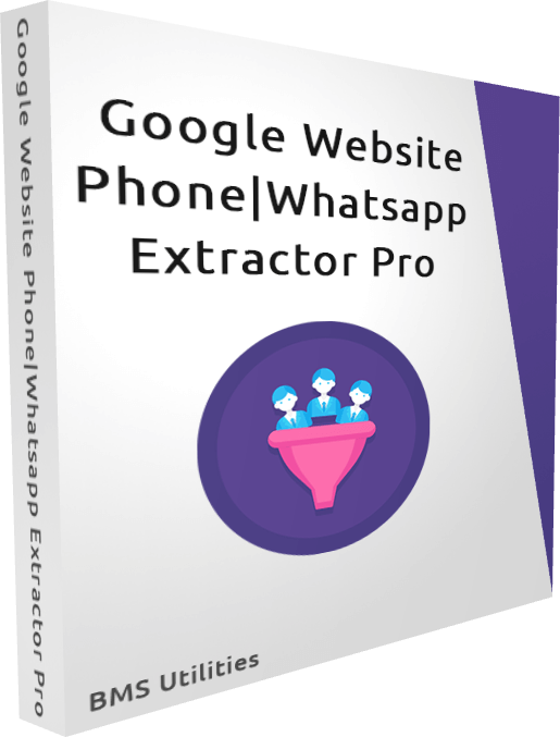 Google Website Phone & Whatsapp Extractor Pro Boxshot
